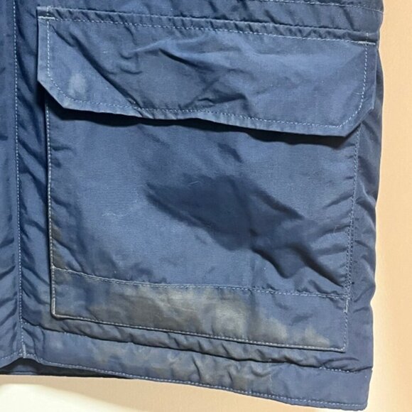 Patagonia Navy Blue Winter Parka - Men’s Medium - Fleece Lined - Picture 7 of 15